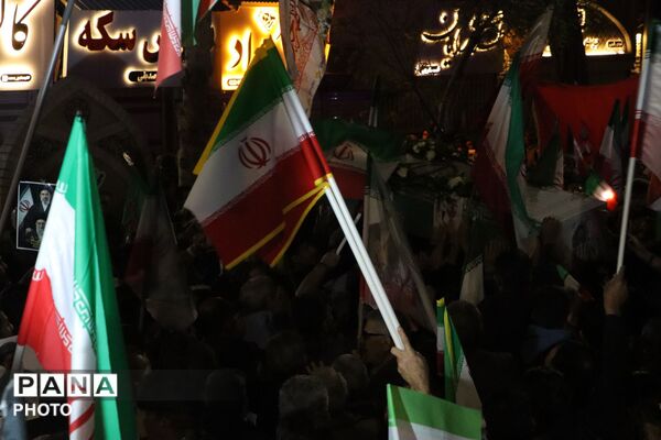تشییع پیکر دو شهید والامقام در نیشابور 