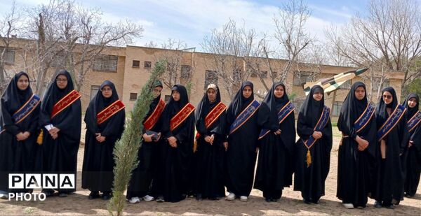 مراسم کاشت نهال در اردوگاه شهید رجایی شهرستان نیشابور