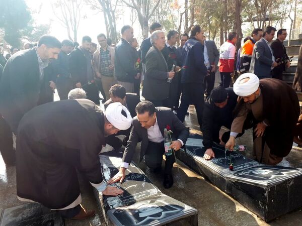 دیدار فرماندار شهرستان سملقان با رئیس بنیاد شهید به‌مناسبت گرامیداشت روز شهدا