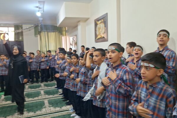 بزرگداشت شهادت حضرت فاطمه زهرا (س) در آموزشگاه معارف ۶ شیراز