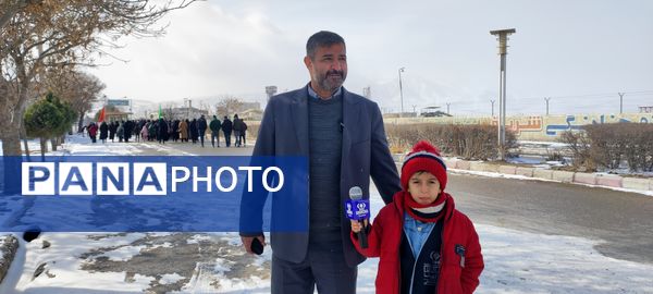 راهپیمایی ۲۲بهمن در روستای اسلام آباد شیروان