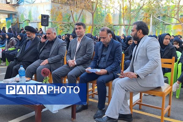 عطر ایثار در مدرسه فاطمیه ورامین پیچید