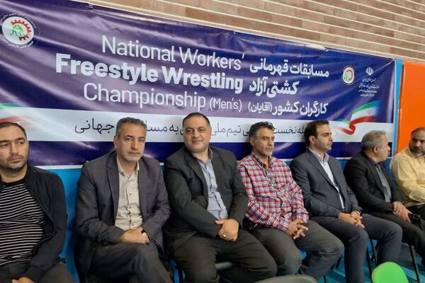 مسابقات قهرمانی کشتی آزاد کارگران کشور در شهرستان فیروزکوه