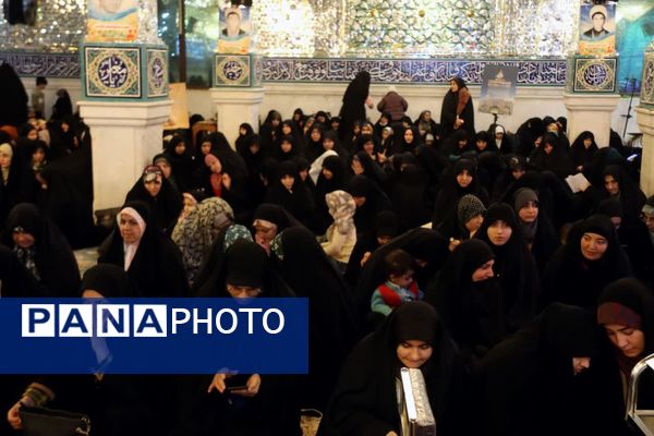 برگزاری یادواره شهدای طلبه و روحانی استان خراسان شمالی در امامزاده عباس بن موسی بجنورد 