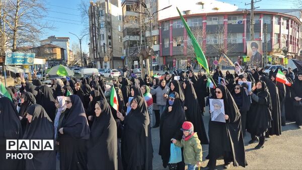 اجتماع سوگواران در رضوانشهر 