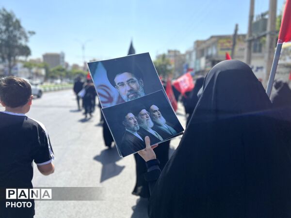پیاده روی اربعین از میدان سپاه هشتگرد تا امامزاده هادی ینگی امام