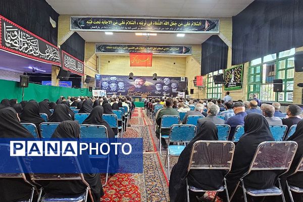 مراسم سالروز شهادت شهید بهشتی و ۷۲ یار انقلاب و چهلمین روز از شهادت رییس‌جمهور و شهدای خدمت در ورامین