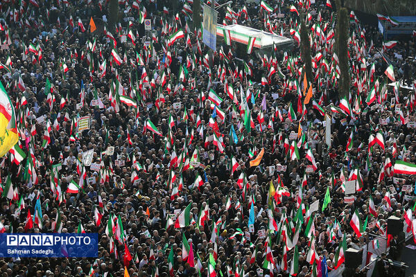 راهپیمایی محکومیت اقدامات تروریستی آمریکا و رژیم صهیونیستی علیه ملت ایران - 2