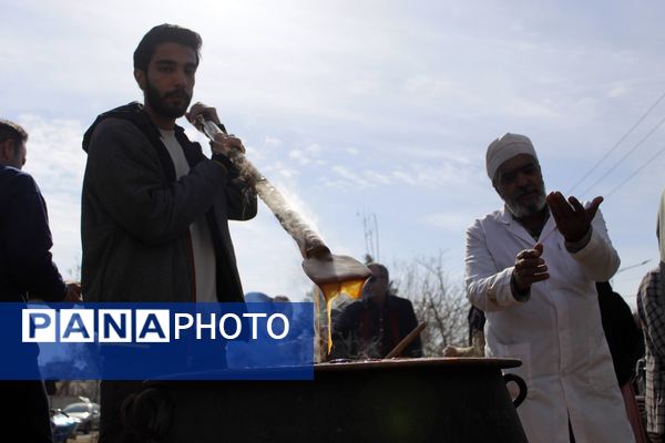 یازدهمین جشنواره سمنو درق در بجنورد 