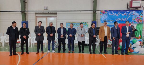 افتتاحیه مسابقات جام اقتدار فوتسال در سالن ۱۳ آبان شهرستان شیروان 