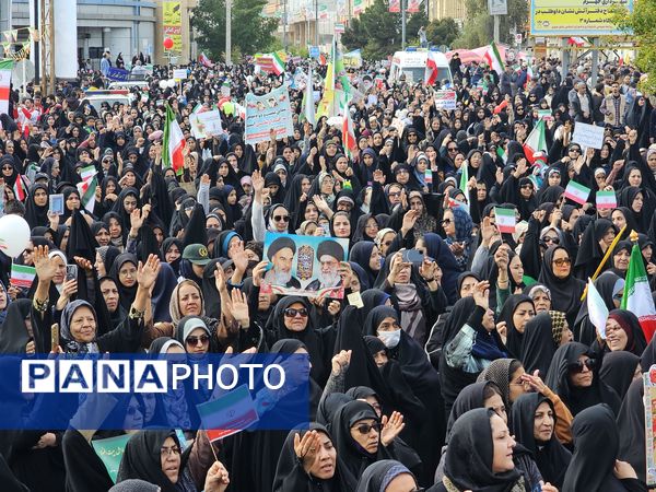 حضور پرشور مردم انقلابی جهرم در جشن 47 سالگی انقلاب اسلامی