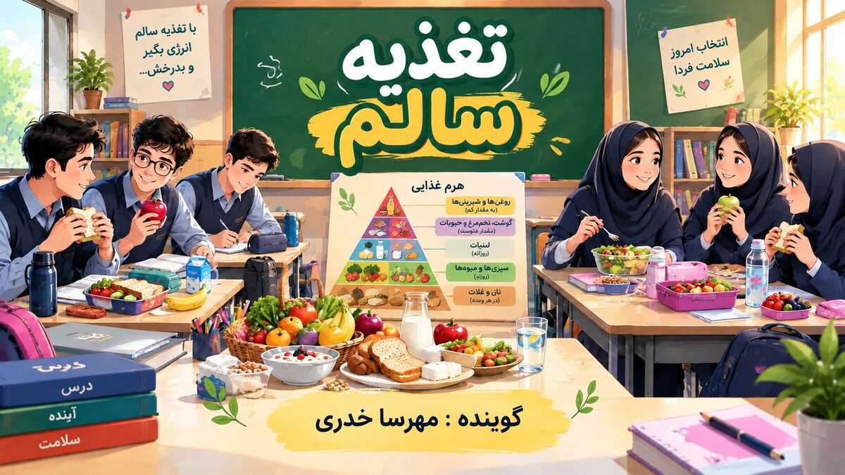 سال تحصیلی پرانرژی با تغذیه سالم