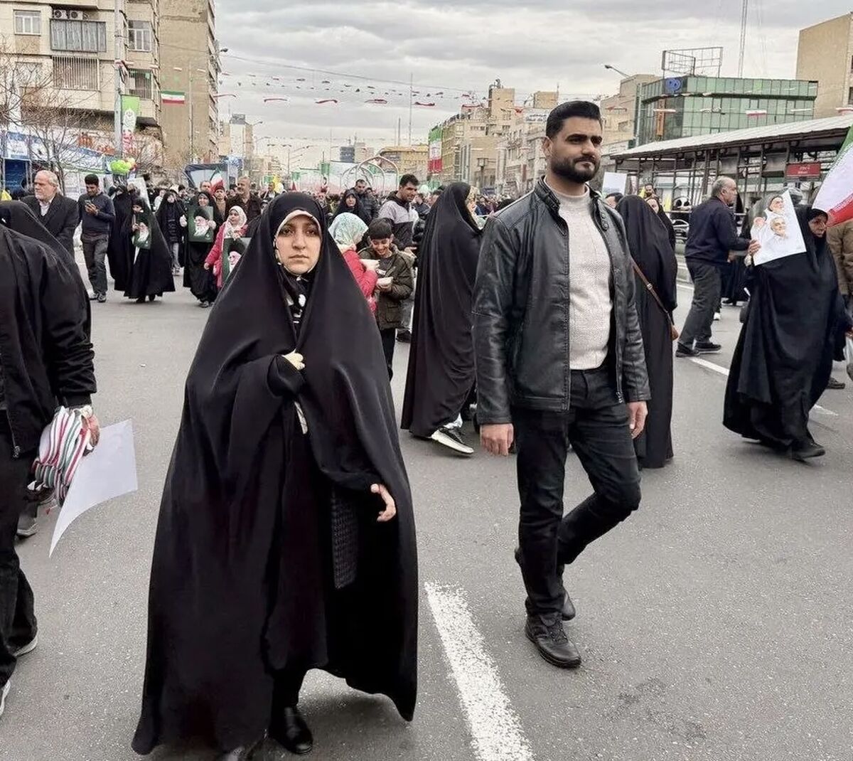 حضور معاون رئیس‌جمهور در مراسم راهپیمایی ۲۲ بهمن 