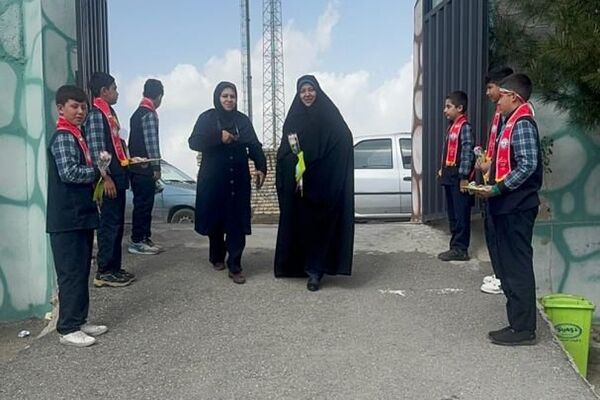 افتتاحیه طرح جابربن حیان در دبستان امام‌حسن مجتبی(ع) رودهن 