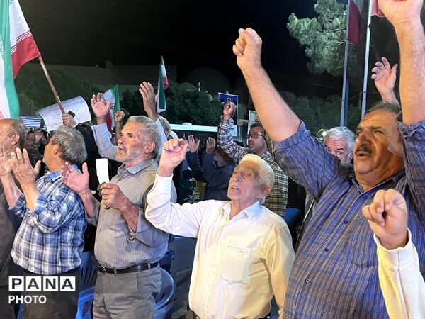 هشتاد و هفتمین اجتماع بزرگ مردم شهرستان ابرکوه