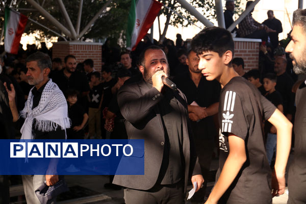 پیاده‌روی جاماندگان اربعین حسینی در تبریز