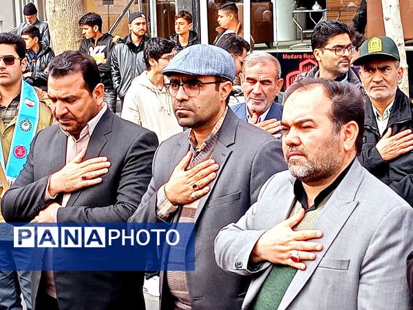 تشییع با شکوه شهید جوادحسن زاده شهید مرزبانی فراجا