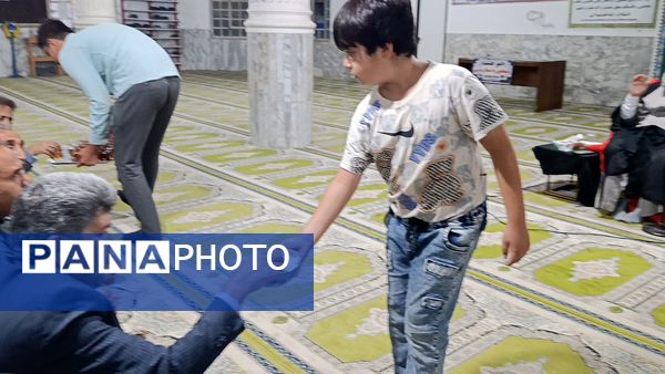 مراسم بزرگداشت شهدای دولت در مسجد جامع آشخانه