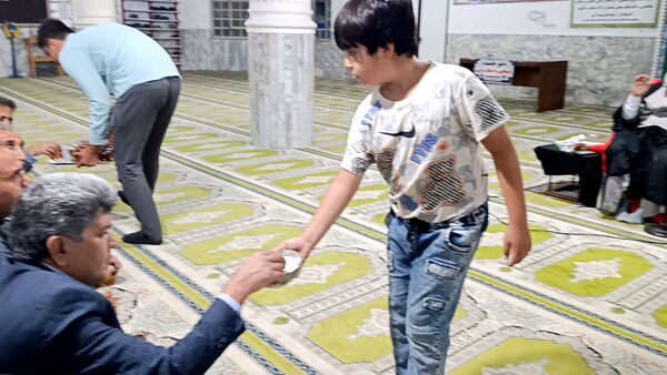 مراسم بزرگداشت شهدای دولت در مسجد جامع آشخانه