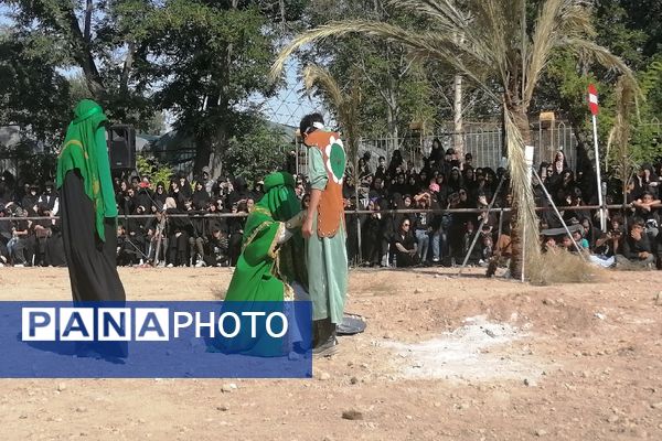 مراسم آیینی خیمه سوزان سنت هرساله مردم مشهد