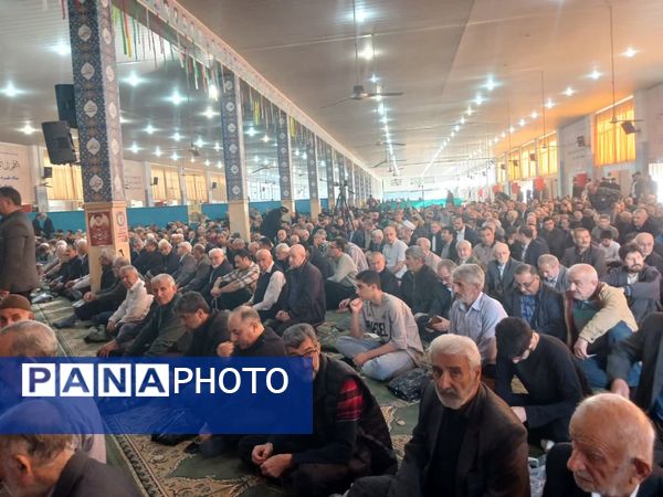 نماز عید فطر در فریدونکنار