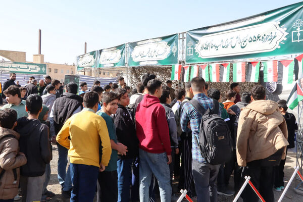 راهپیمایی روز دانش‌آموز در محمدشهر کرج 