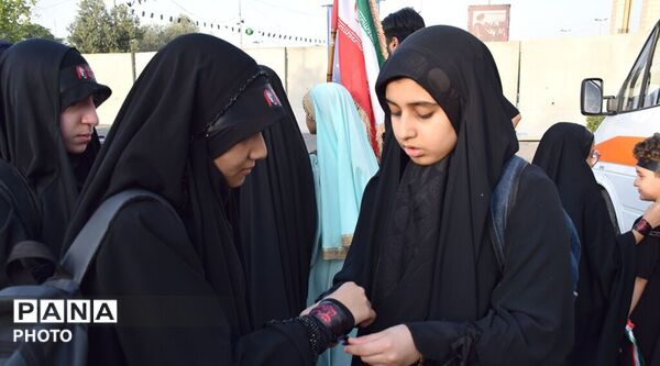 همگام با ملت ایران؛ حضور کانون پرورش فکری لرستان در آیین وداع و تشییع رهبر شهید