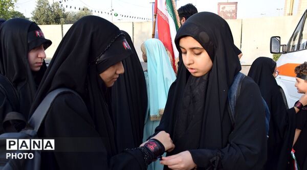 همگام با ملت ایران؛ حضور کانون پرورش فکری لرستان در آیین وداع و تشییع رهبر شهید