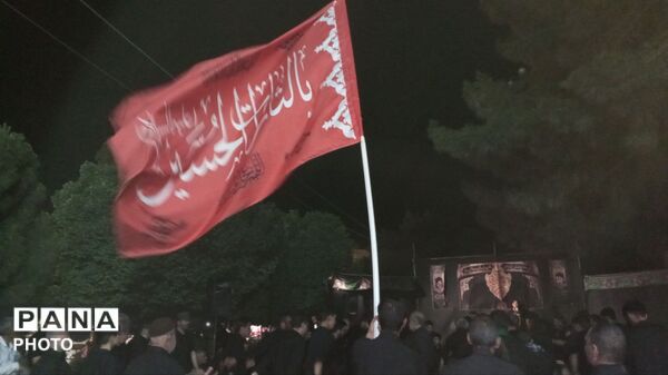 مراسم عزاداری در شب هفتم ماه محرم