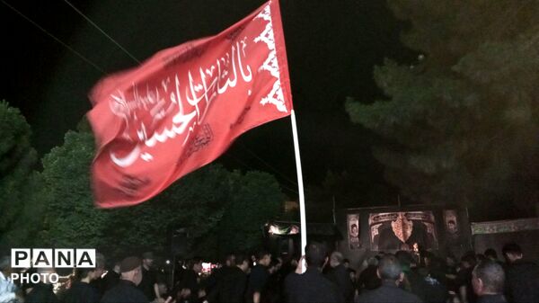 مراسم عزاداری در شب هفتم ماه محرم