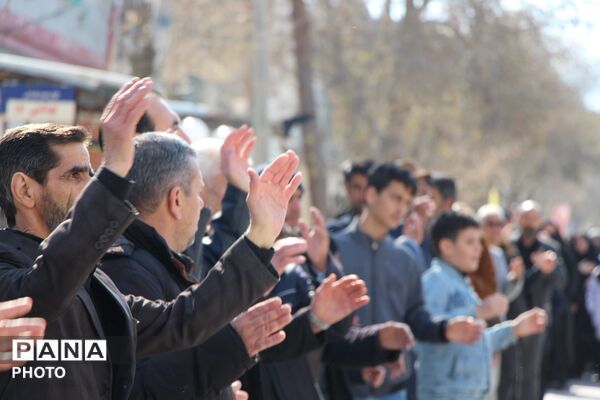 مراسم عزاداری و سینه‌زنی در شهرستان سملقان