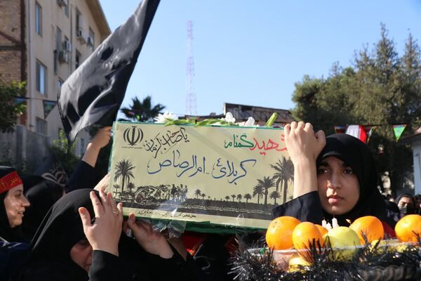 پیکر شهید گمنام در مدارس دخترانه گرگان مورد استقبال قرار گرفت