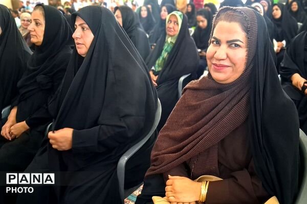  آیین تکریم و معارفه فرمانده ناحیه مقاومت بسیج شهرستان باشت
