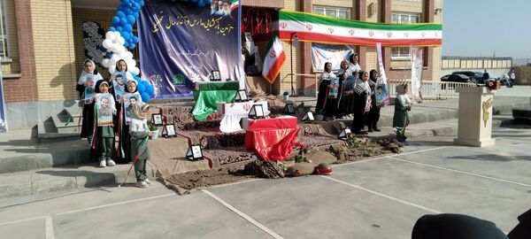 آئین بازگشایی مدارس در شهرستان گلبهار