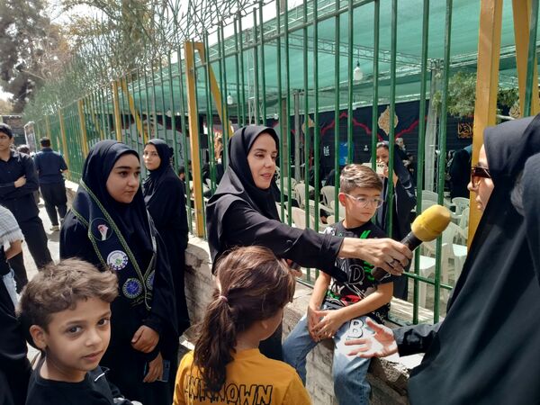 موکب «هم‌قدم تا حرم»؛ میعادگاه خادمان دانش‌آموز