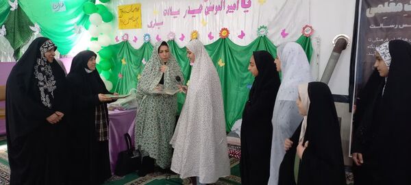 مراسم معنوی اعتکاف در گلوگاه 