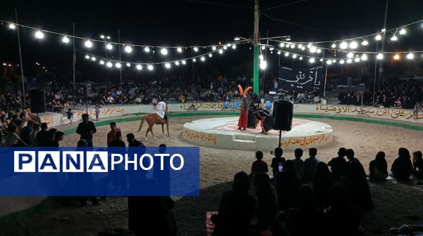 اجرای تعزیه شهادت حضرت علی اکبر(ع)