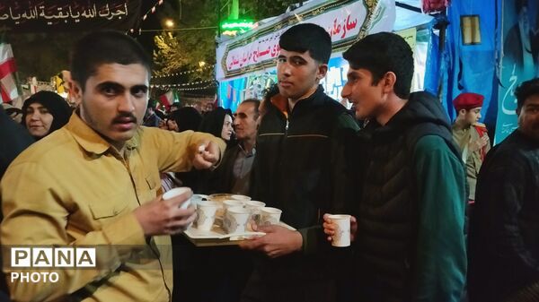 جلوه هایی از خدمت در میدان شهید بجنورد 