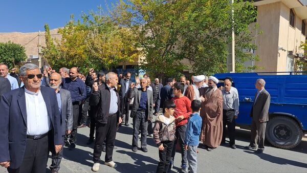 راهپیمایی بشارت نصر در شهر و بخش گندمان 
