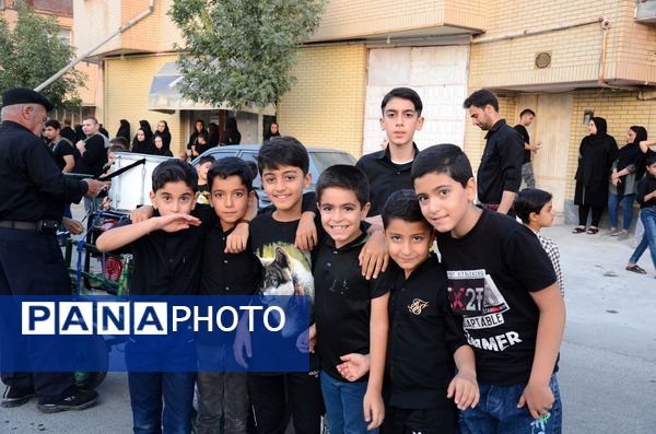 مراسم عزاداری هیات علی‌اصغر(ع) چالشتر