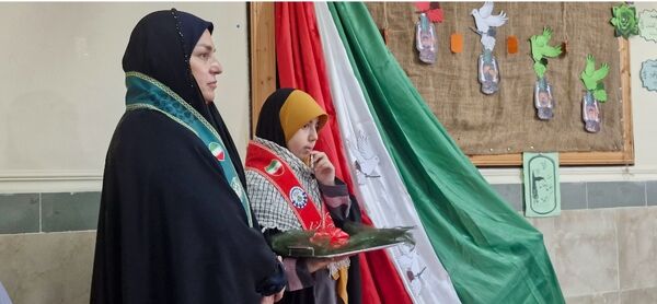 مراسم باشکوه آغاز سال تحصیلی در دبستان دخترانه عصمت