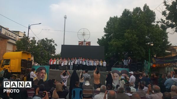 نیشابور در جشن غدیر غرق در شادی؛ از میدان امام خمینی تا انقلاب، موج حضور مردم
