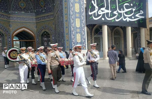 گلباران مزار امیر سپهبد شهید «موسوی» در قم
