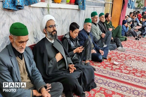 مراسم احیاء و عزاداری شب دوم قدر در مسجد جامع شهر بار نیشابور 