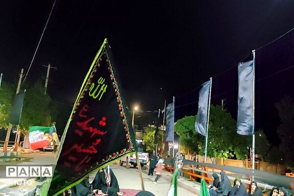 حسینیه شهدای شهر بار، رنگ بوی محرم گرفت به مناسبت ماه عزای آل اللّه