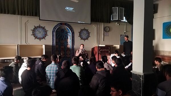هیئت هفتگی در دبیرستان شاهد ابوذر غفاری نیشابور