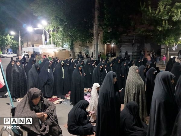 نماز استغاثه در خروش حماسی هفتاد و پنجم