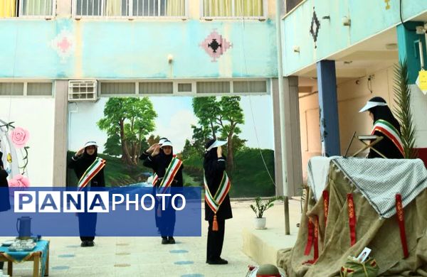 یادواره «لاله‌های روشن» در جم؛ بزرگداشت دانش‌آموز شهید حسین صافی در ریحانه‌النبی