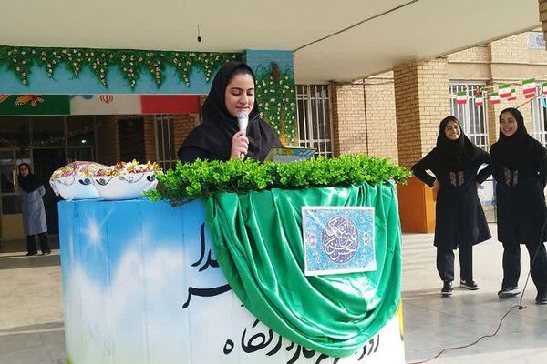 برگزاری جشن ولادت امام حسن عسگری(ع) در دبیرستان الغدیر ناحیه یک شهرری
