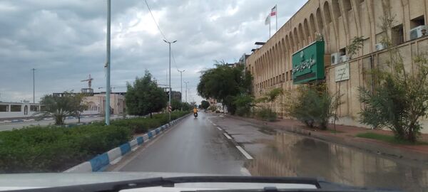 باران، چهره بندرعباس را تازه کرد